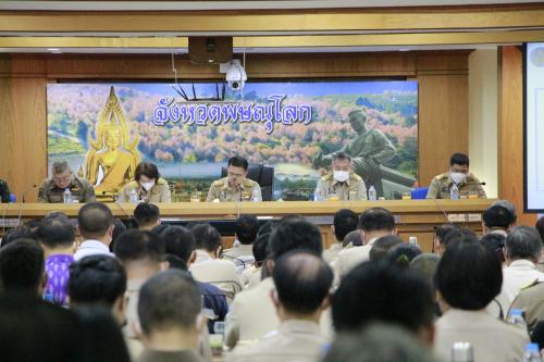 การประชุมคณะกรมการจังหวัดและหัวหน้าส่วนราชการ ครั้งที่ 11/2565 ประจำเดือนพฤศจิกายน 2565