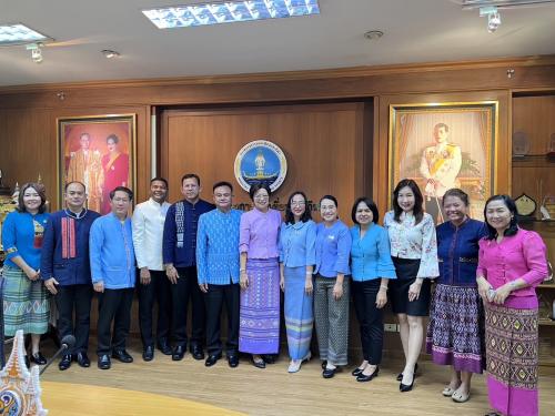 การประชุมรายงานผลการเบิกจ่ายงบประมาณ ประจำปีงบประมาณ พ.ศ.2567 และซักซ้อมแนวทางการปฏิบัติงานประจำปีงบประมาณ พ.ศ. 2568 